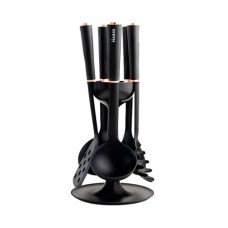 Силіконові кухонні приналежності для готування MAGIO MG-1140, Кухонне приладдя з тефлоновим покриттям IO-54