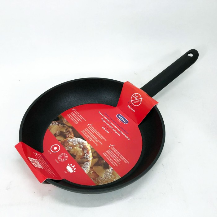 Сковорода для кухаря MAGIO MG-1161 26 см, Сковорода для любителів готувати Нова алюмінієва LO-69