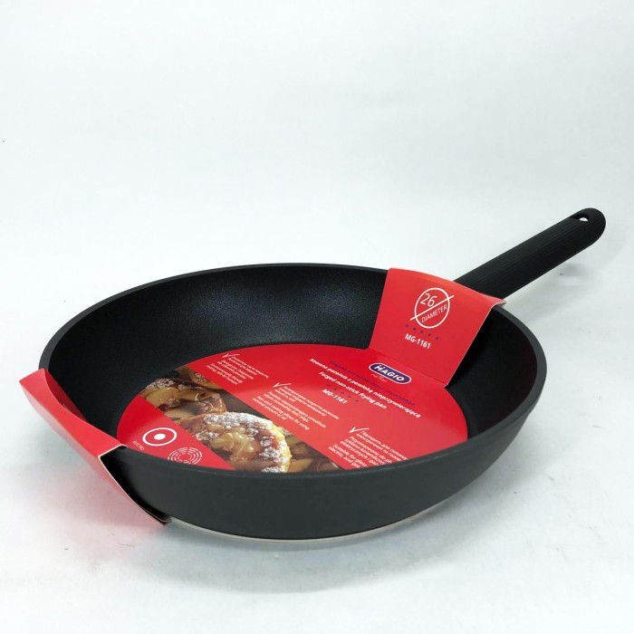 Сковорода для кухаря MAGIO MG-1161 26 см, Сковорода для любителів готувати Нова алюмінієва LO-69