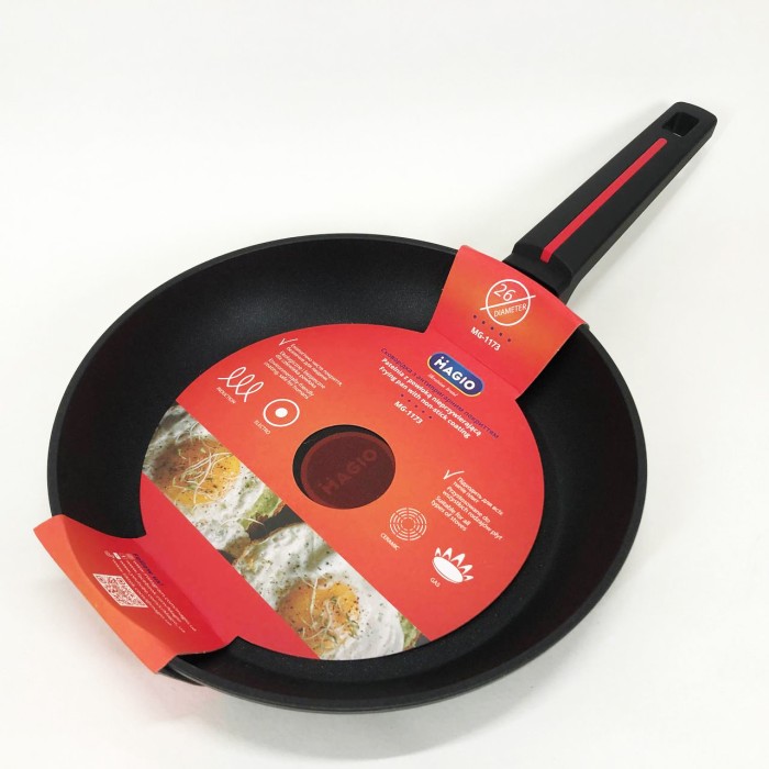 Міцна сковорідка з антипригарним покриттям, Сковорідка для використання на плиті, Довговічні сковорідки CO-95