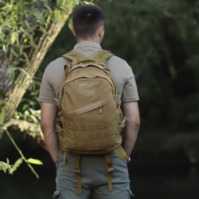 Штурмовий рюкзак для військових ЗСУ, Військовий армійський рюкзак для кемпінгу Військовий ЗСУ QV-76