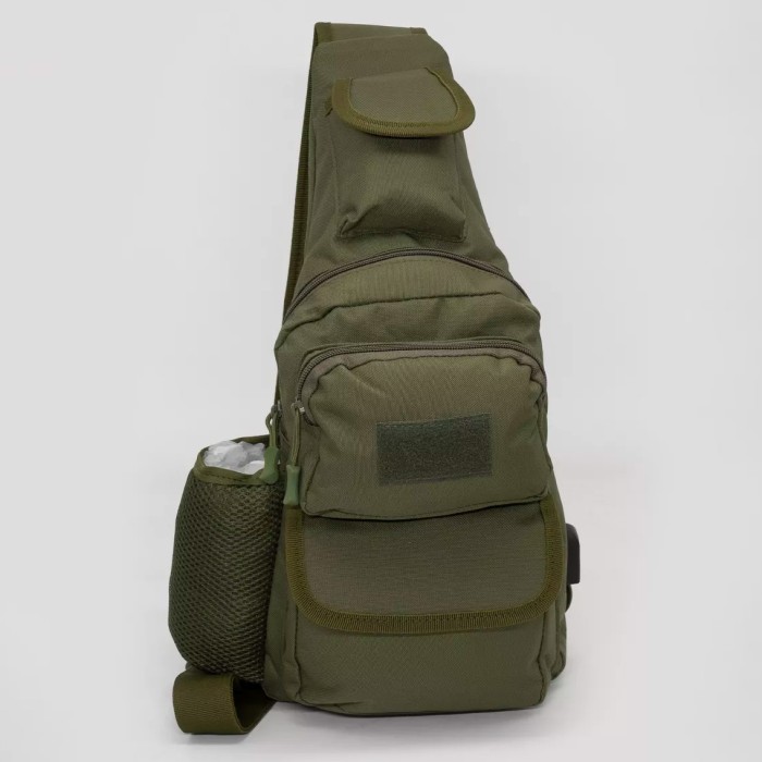 Нагрудна сумка бананка містка, Сумка тактична для документів для активного способу життя RB-27