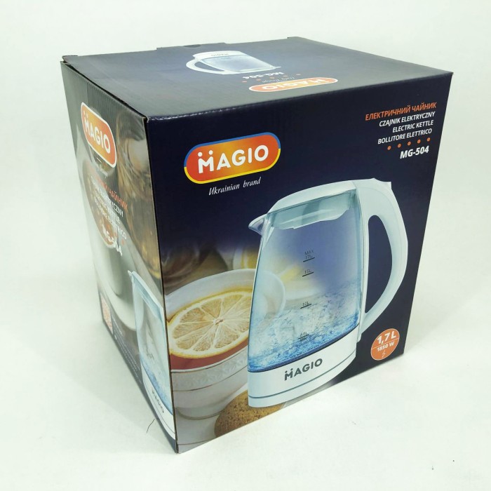 Чайник для кип'ятіння з автоматичним вимкненням, Скляні електрочайники для дому, Електрочайник стильний XH-63