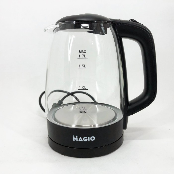 Скляний електрочайник з вбудованим підсвічуванням, Електрочайник для кухні з підсвічуванням HT-94