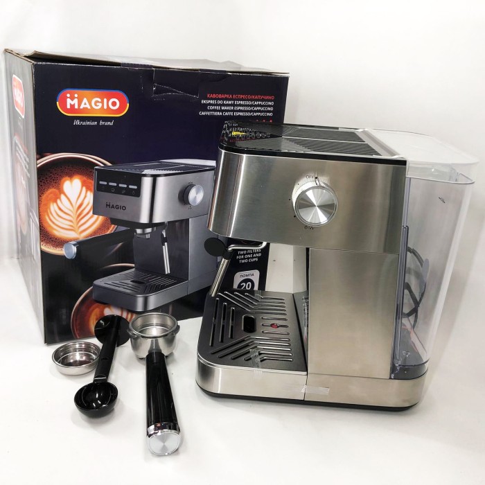 Кавоварка для чашки MAGIO MG-453 960 Вт, Крапельна компактна кавоварка для дому Гейзерна CR-19