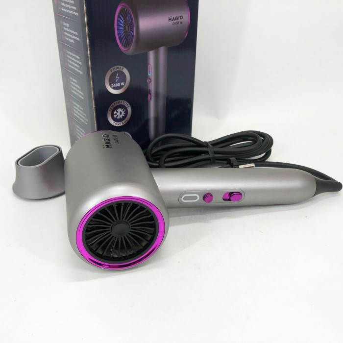 Фен для волосся з дифузором MAGIO MG-168 2400 Вт, Зручний фен для домашнього використання AN-68