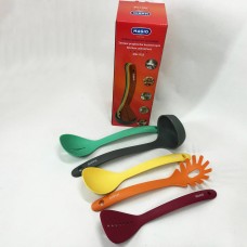 Силіконовий інвентар для кухні Magio MG-1123, Стильний кухонний набір із силікону VD-72