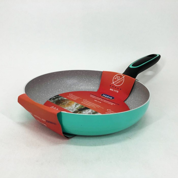 Сковорода з алюмінієвим шаром, Сковорода зручна для приготування без рослинної олії AU-39