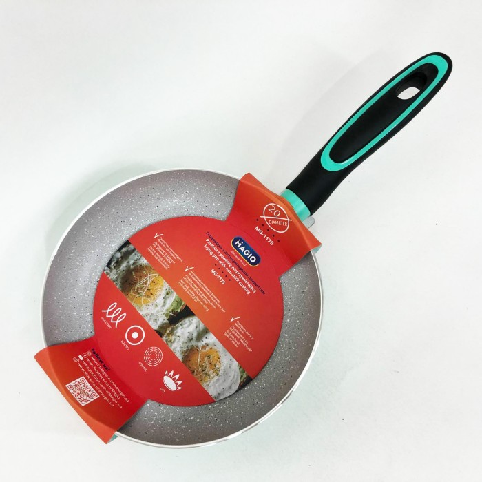 Сковорода з алюмінієвим шаром, Сковорода зручна для приготування без рослинної олії AU-39