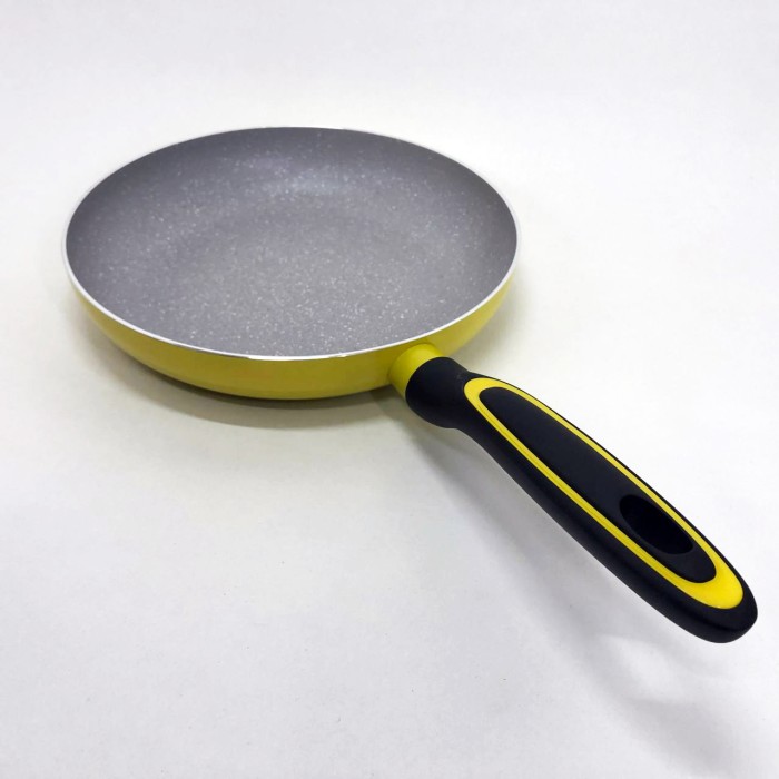 Сковорода з алюмінієвим шаром Magio, Сковорода для любителів готувати, Алюмінієва каструля-сковорода QM-23