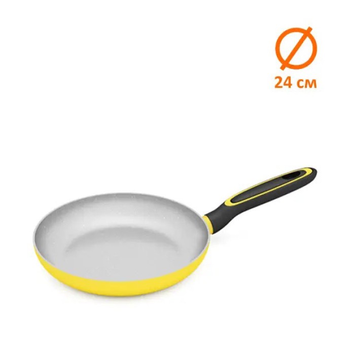 Сковорода з алюмінієвим шаром Magio, Сковорода для любителів готувати, Алюмінієва каструля-сковорода QM-23