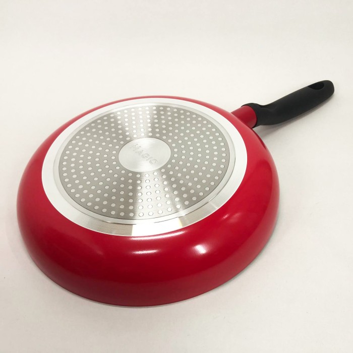 Сковорода глибока для дому MG-1178 26 см, Сталева повітряна сковорода для смаження без масла QG-50