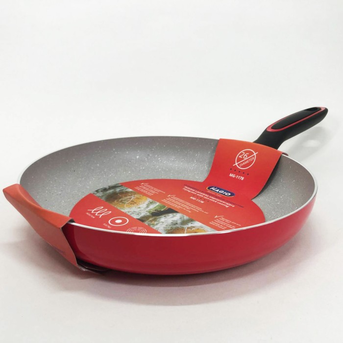 Сковорода з легкого алюмінію, Сковорода універсальна для дому Зручна для індукційної плити JW-36