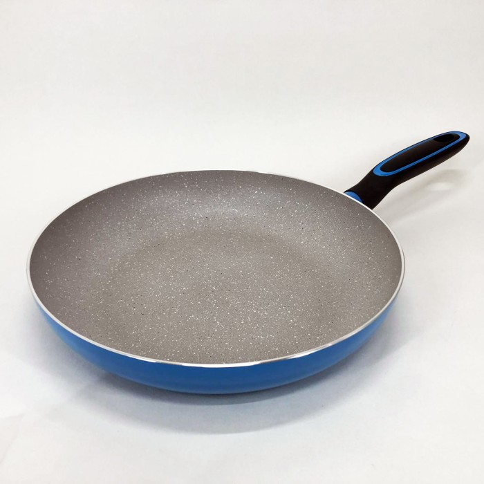 Глибока сковорода для індукційної плити Magio, Сковорода з ручкою алюміній якісна на плиту GW-22