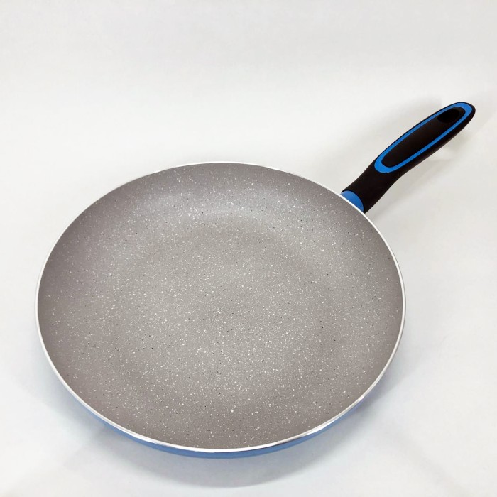 Зручна сковорода для індукційної плити Magio MG-1179 28 см, Антипригарна сковорода для овочів OZ-73