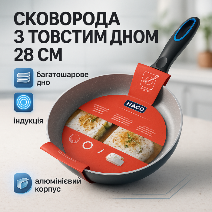 Сковорода фірмова Magio, Сковорода зручна на кухню Легка для домашньої кухні SY-31