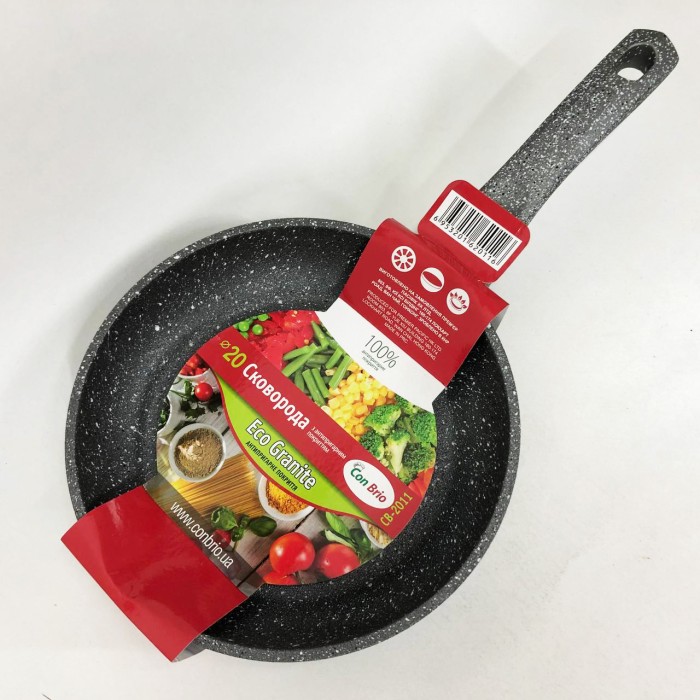 Сковорода алюмінієва з антипригарним покриттям, Легка сковорода для домашньої кухні HO-15