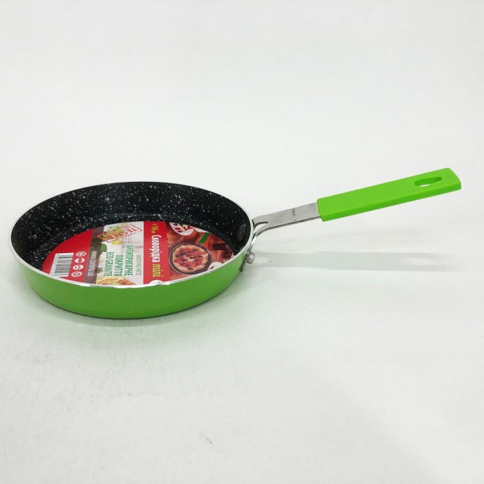 Легка сковорода для повсякденного використання Con Brio CB-1414 14 см, Сковорода надовго AU-21