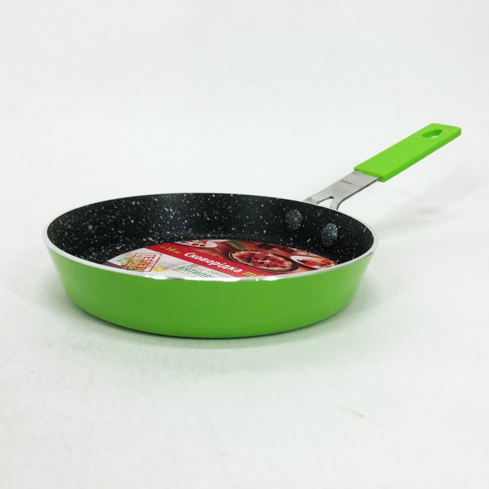 Легка сковорода для повсякденного використання Con Brio CB-1414 14 см, Сковорода надовго AU-21