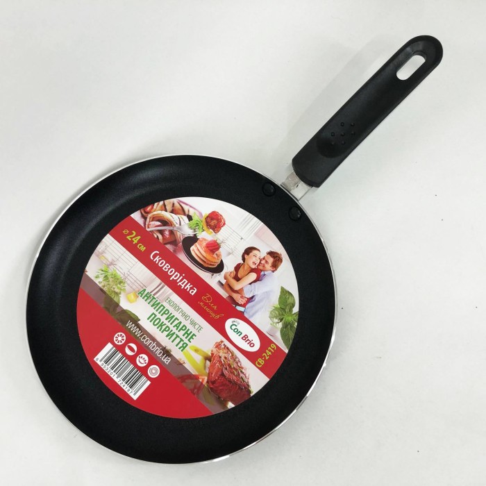 Сковорода для тонких млинців, Млинцева сковорода для легкого смаження Легка млинцева RC-25