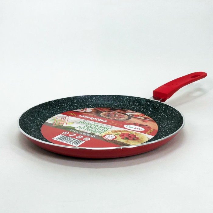 Легка млинцева сковорода, Сковорода антипригарна для млинців Побутова млинцева OL-37