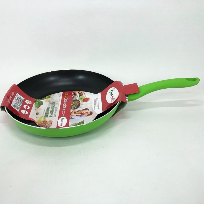 Сковорода якісна зручна на кухню, Надійна сковорода для дому зручна для кухні QC-74