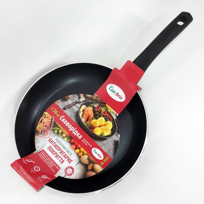 Сковорода без рослинної олії Con, Оригінальна сковорода з антипригарним покриттям PT-85
