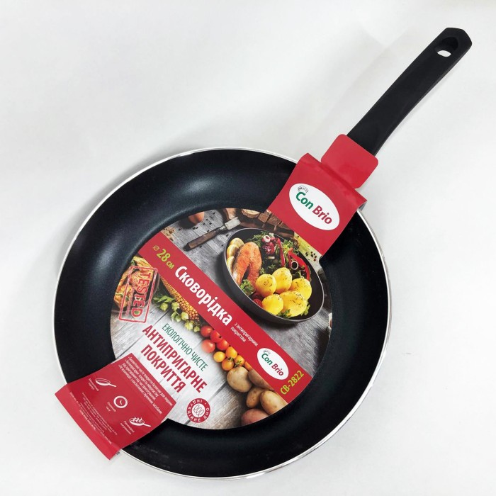 Антипригарна сковорода без олії Con, Сталева повітряна сковорода для смаження без масла CI-93