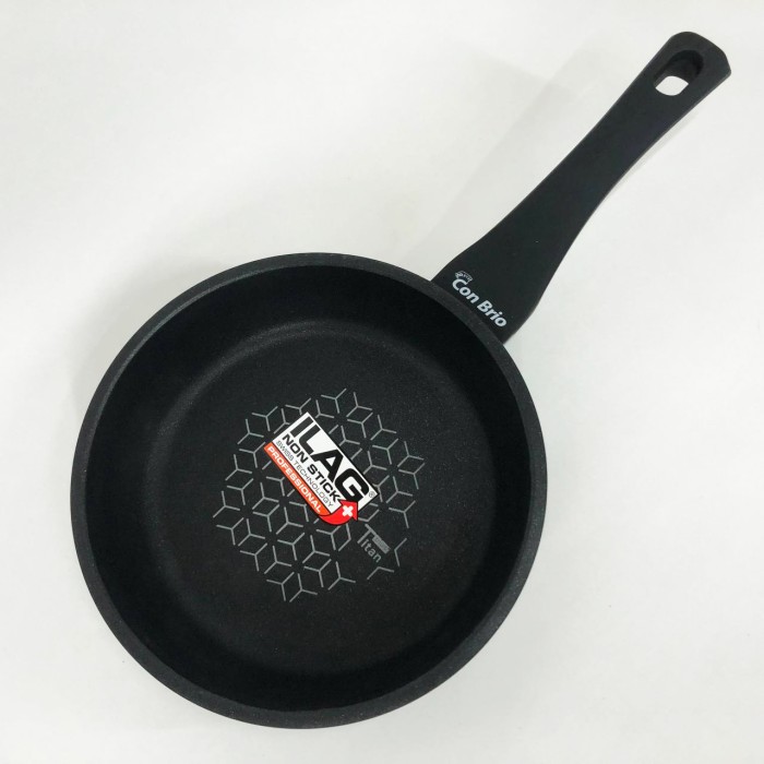 Зручна сковорода для щоденного використання Con Brio СВ-2025 20 см, Сковорода з алюмінієвим корпусом XU-77