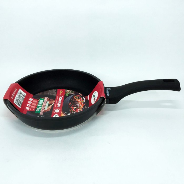 Антипригарна сковорода для овочів Con Brio СВ-2425 24 см, Сковорода універсальна для дому VH-47