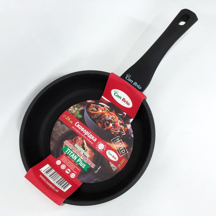 Ідеальна сковорода Con, Довговічні сковорідки, Сковорода глибока алюміній для варіння QJ-71