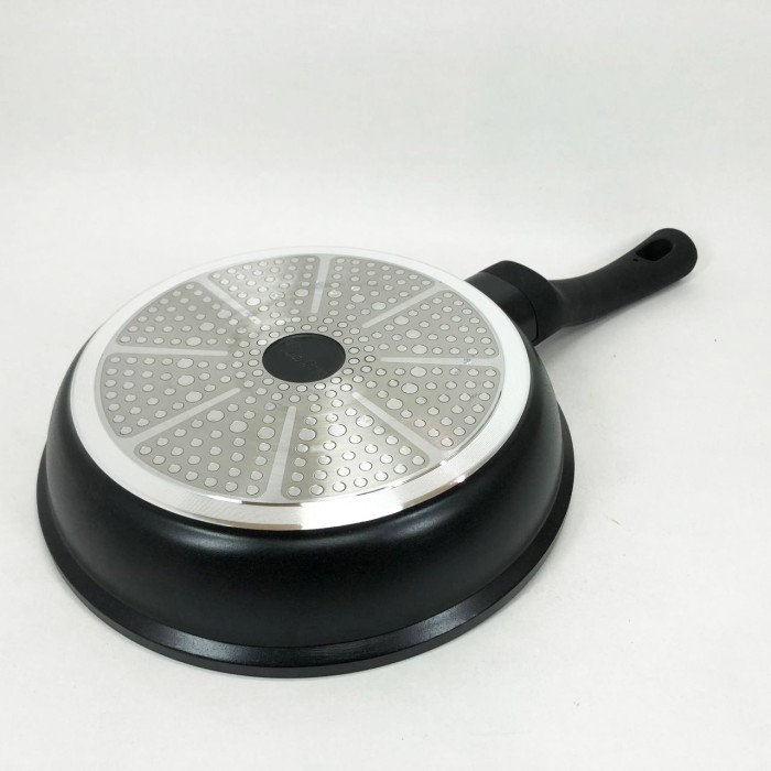 Якісна сковорода для смаження Con, Сковорода з легкого алюмінію глибока алюміній HT-52