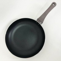 Легка сковорода для повсякденного використання WELL DONE WD-1014B 24 см, Сковорода зручна на кухню BP-97