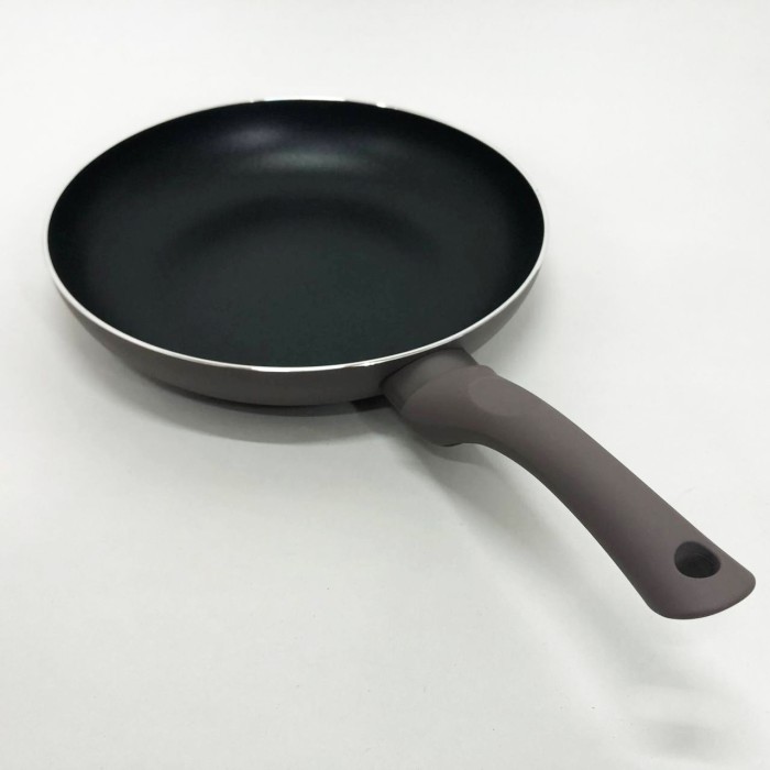 Легка сковорода для повсякденного використання WELL DONE WD-1014B 24 см, Сковорода зручна на кухню BP-97