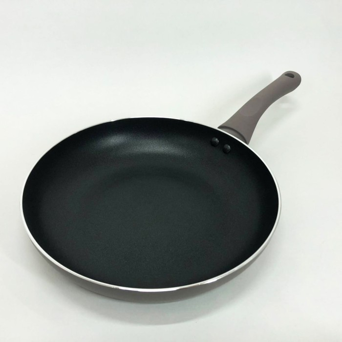 Легка сковорода для повсякденного використання WELL DONE WD-1014B 24 см, Сковорода зручна на кухню BP-97