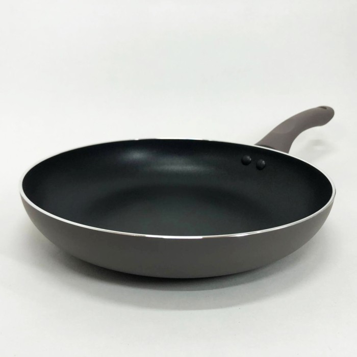 Легка сковорода для повсякденного використання WELL DONE WD-1014B 24 см, Сковорода зручна на кухню BP-97