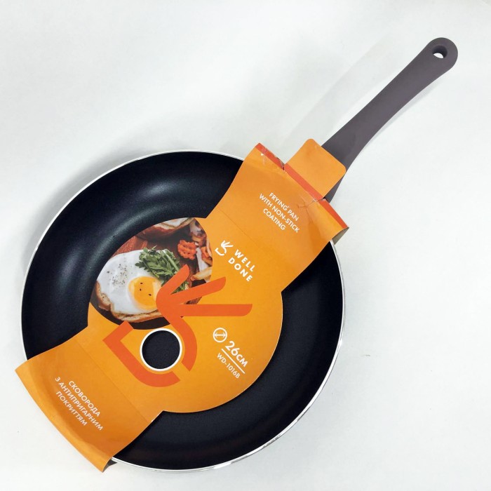 Сковорода якісна гриль, Сковорода глибока для дому для приготування їжі без олії DJ-10