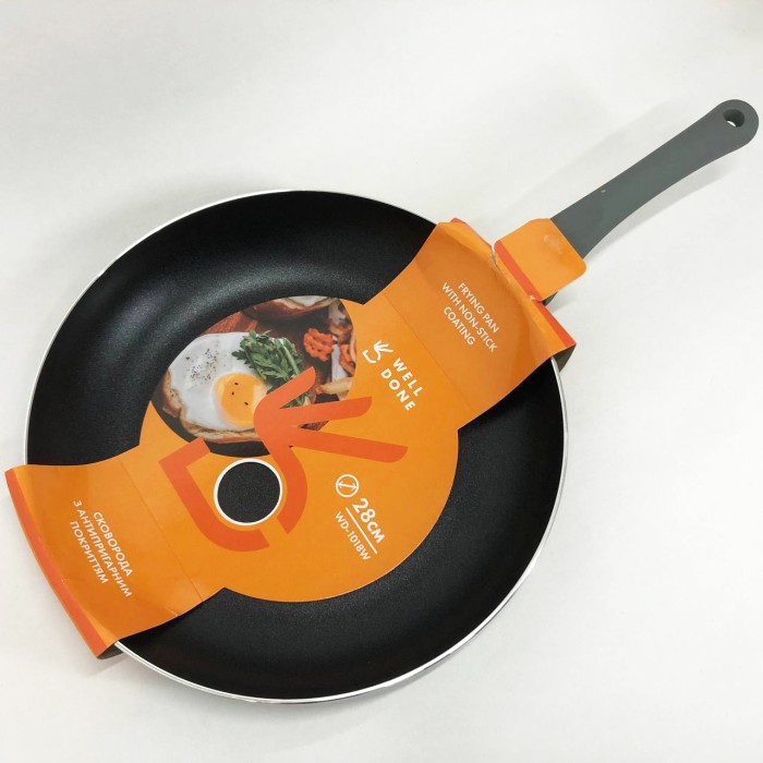 Сковорода з антипригарним покриттям для газової плити, Сковорода для смаження на індукційній плиті CL-11