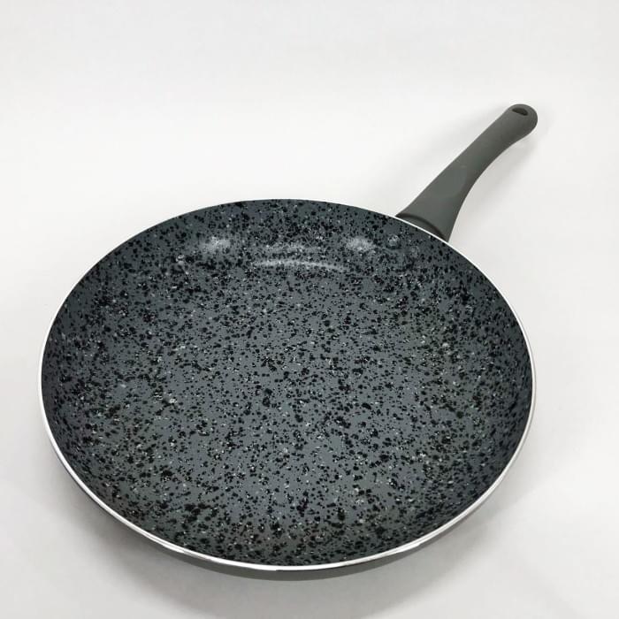 Антипригарна пательня Well Done WD-1028B 28 см, Пательня для приготування OP-290 на плиті