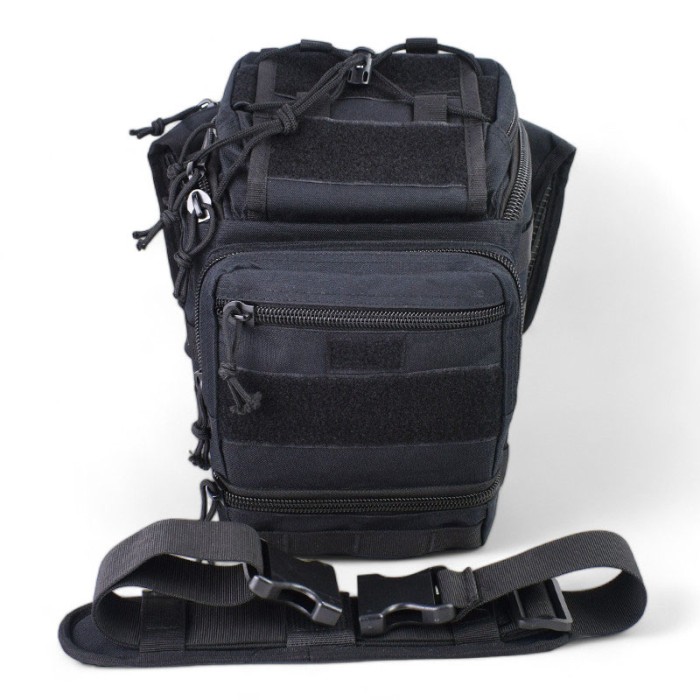 Чоловіча сумка через плече містка, Практична сумка-месенджер, Сумка тактична для документів IG-85