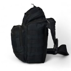 Чоловіча сумка через плече містка, Практична сумка-месенджер, Сумка тактична для документів IG-85