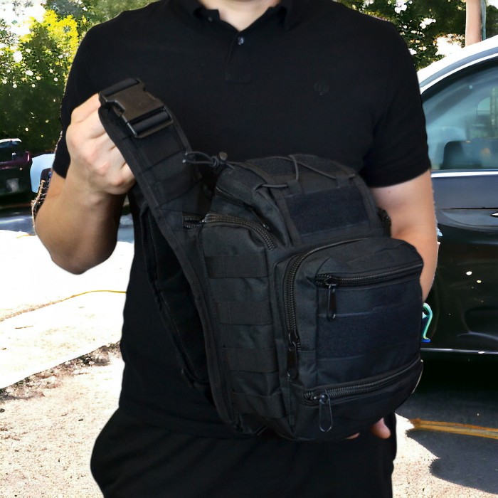 Сумки чоловічі тактичні, Чоловіча сумка через плече містка, Чоловіча сумка для тактичних цілей OC-82