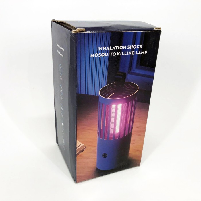 Лампа-пастка для комарів Побутова із зарядкою від Usb 1001 MOSQUITO KT-515 LAMP, портативна