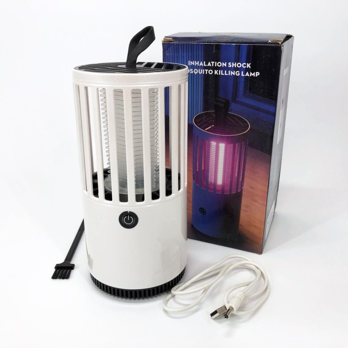 Лампа-пастка для комарів Побутова із зарядкою від Usb 1001 MOSQUITO LAMP, портативна CI-82