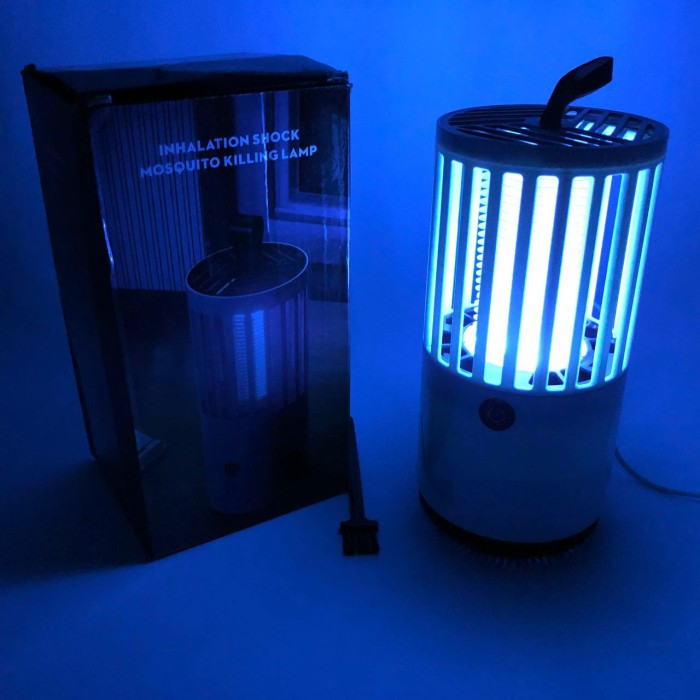 Лампа-пастка для комарів Побутова із зарядкою від Usb 1001 MOSQUITO LAMP, портативна CI-82