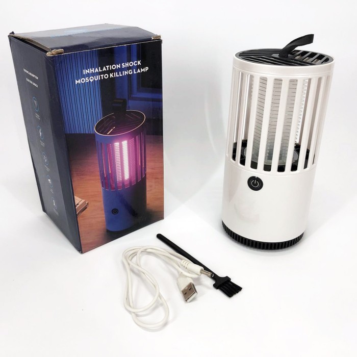 Лампа-пастка для комарів Побутова із зарядкою від Usb 1001 MOSQUITO LAMP, портативна CI-82