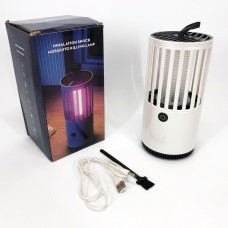 Лампа-пастка для комарів Побутова із зарядкою від Usb 1001 MOSQUITO LAMP, портативна KE-91