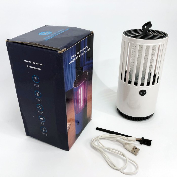 Лампа-пастка для комарів Побутова із зарядкою від Usb 1001 MOSQUITO LAMP, портативна ZD-45