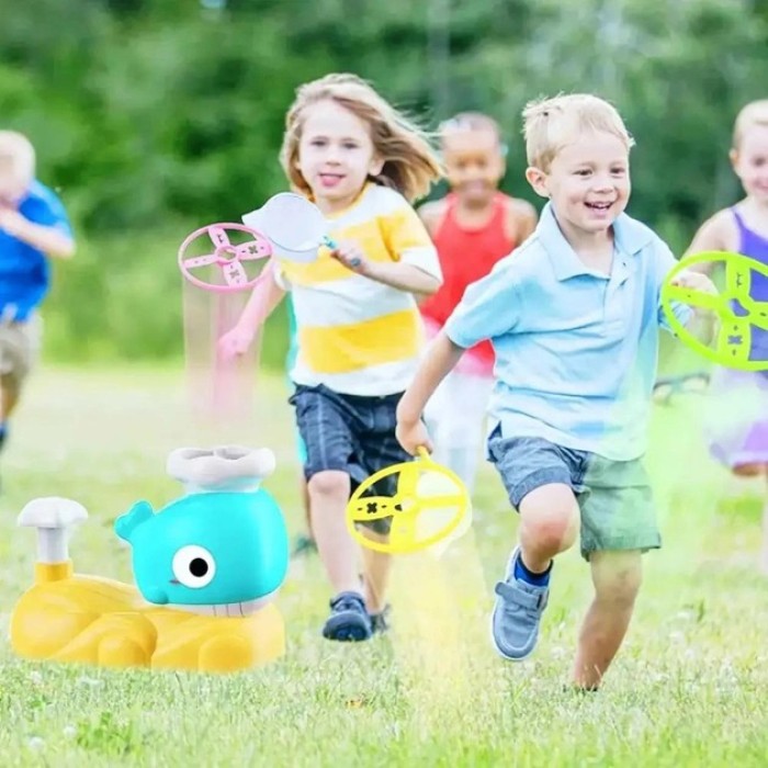 Інтерактивна дитяча іграшка літаюча тарілка фрісбі Small Whale SD-79