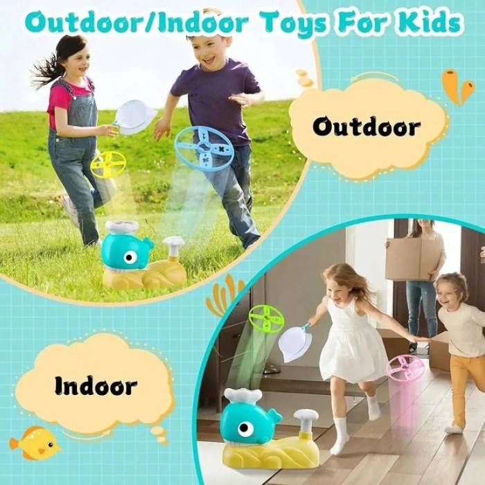 Інтерактивна дитяча іграшка літаюча тарілка фрісбі Small Whale SD-79